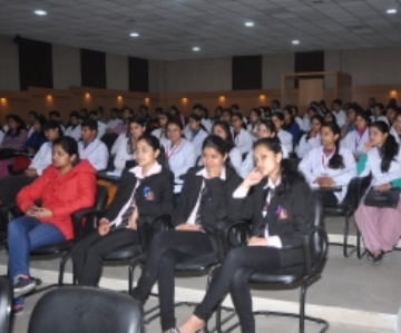 Manav Bharti University seminar hall