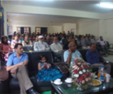 Manav Bharti University-chief guests at teacher's day celebrations