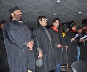 Manav Bharti University-students taking pledge