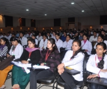 Manav Bharti University-conference hall