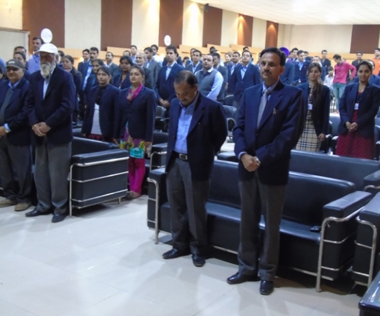 Manav Bharti University-national unity day