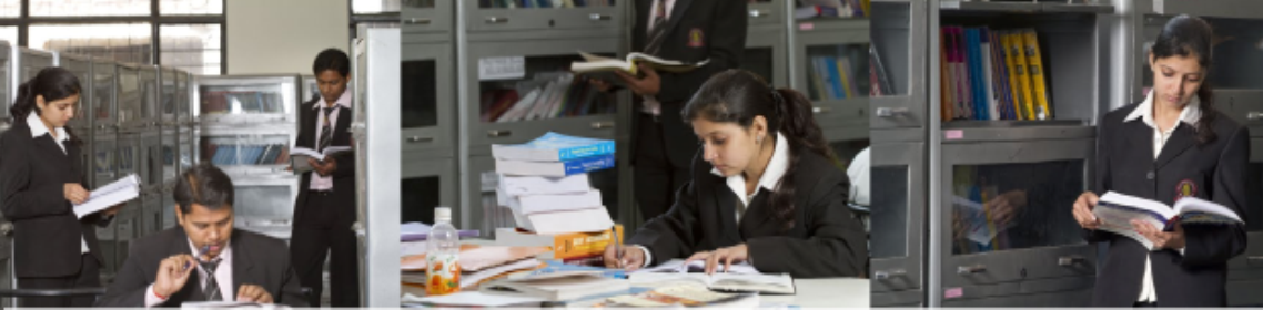 Manav Bharti University best library facilities