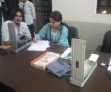 Manav Bharti-medical camp